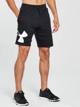 Image of Urban Armor Gear Rival Fleece Logo Short Black Size S Men