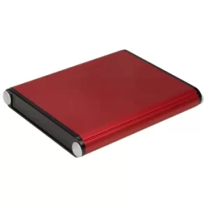 Image of Hammond 1455A802RD Aluminium Enclosure 80 x 70 x 12mm Red