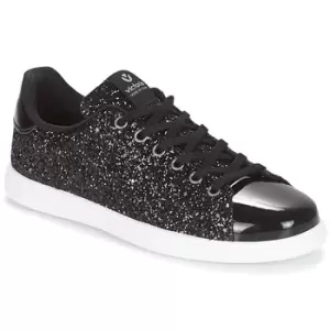 Image of Victoria DEPORTIVO BASKET GLITTER womens Shoes Trainers in Black,4,5,5.5,6.5,7,8,2.5