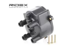 Image of RIDEX Distributor Cap Number of inlets/outlets: 4 692D0021 TOYOTA,STARLET (EP91),COROLLA Liftback (_E11_),COROLLA Compact (_E11_)