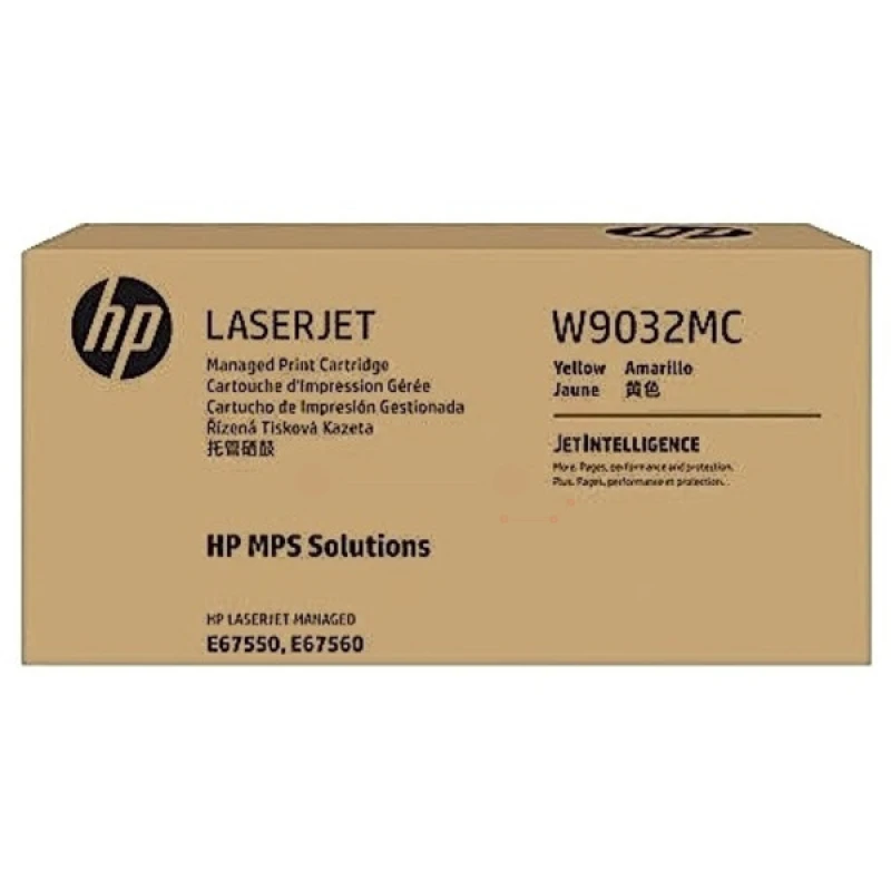 Image of HP W9032MC Toner cartridge yellow Contract. 28K pages ISO/IEC 19798 fo