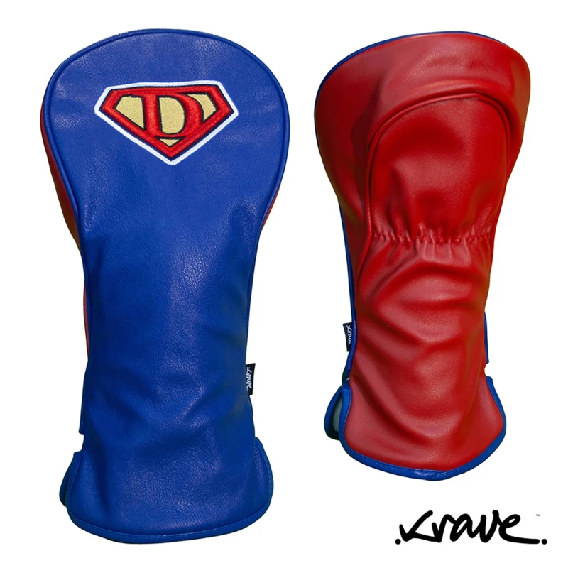 Image of Krave Super Driver Head Cover Blue/Red unisex Driver