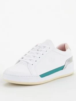 Image of Lacoste Challenge 120 Trainers - White/Natural