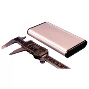 Image of Hammond 1455B1202 Aluminium Enclosure Slimline 120x71.7x19mm Natural