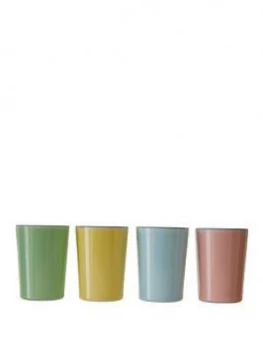 Image of Premier Housewares Mimo Miami Arch Melamine Tumblers ; Set Of 4