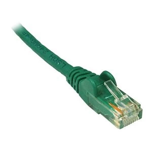 Image of 1mtr Scan Green Cat 5e Snagless Moulded Patch Lead