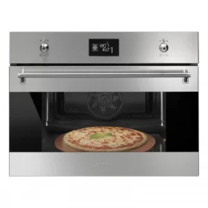 Image of SMEG Classic SFP4390XPZ Integrated Electric Single Oven