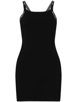 Image of ALEXANDER WANG WOMEN Bodycon Tank Dress Black