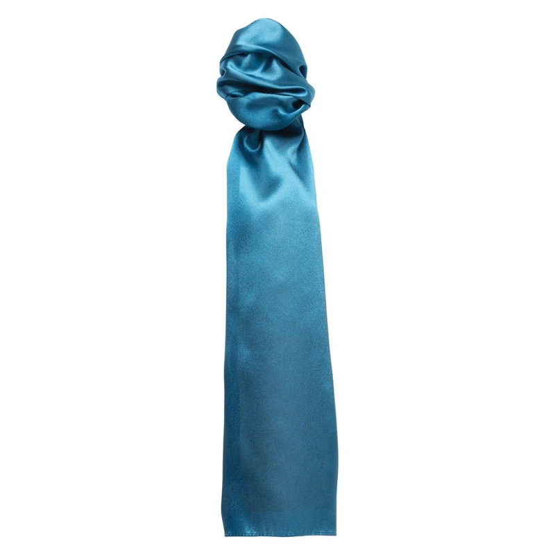 Image of Premier Premier Men Colours Plain Scarf in Turquoise Turquoise One Size Male 5063527015402