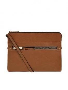Image of Accessorize Elly Entry Cross Body Bag - Tan