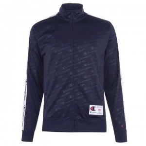 Image of Champion Champion Tape Zip Top - Navy BS501