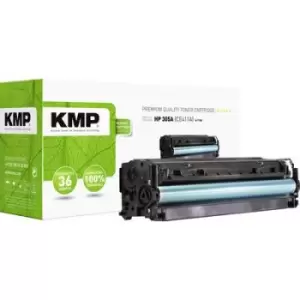 Image of KMP H-T158 Toner cartridge replaced HP 305A, CE411A Cyan 3400 Sides Compatible Toner cartridge