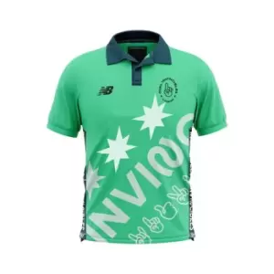 Image of New Balance Balance Oval Invincible's Polo Shirt Junior Boys - Green