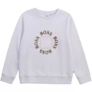 Image of Boss Fleece sweatshirt - White
