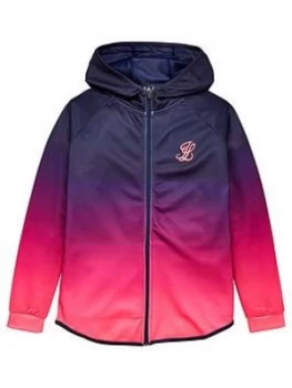 Image of Illusive London Boys Fade Athlete Zip Through Sweat