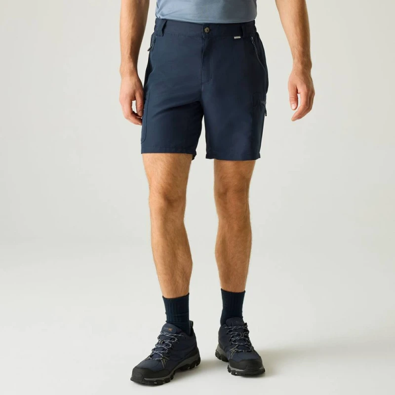 Image of Regatta Mens Leesville III Walking Shorts in Navy Size: 36R Navy Male 36R