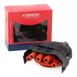 Image of BREMI Distributor Cap 8002R BMW,3 Limousine (E36),3 Limousine (E30),5 Limousine (E34),3 Cabrio (E30),3 Touring (E30),5 Touring (E34)
