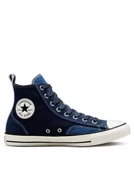 Image of Converse Chuck Taylor All Star Denim Hi - Blue, Size 7, Men