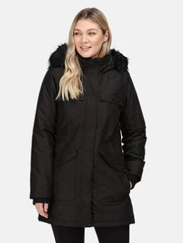 Image of Regatta Samiyah Waterproof Insulated Jacket - Black, Size 18, Women