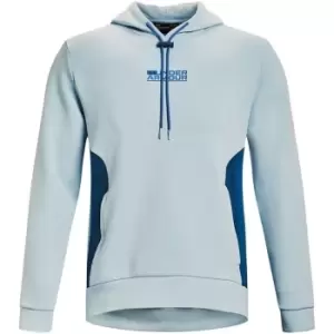 Image of Under Armour Armour Summit Knit Hoodie Mens - Blue