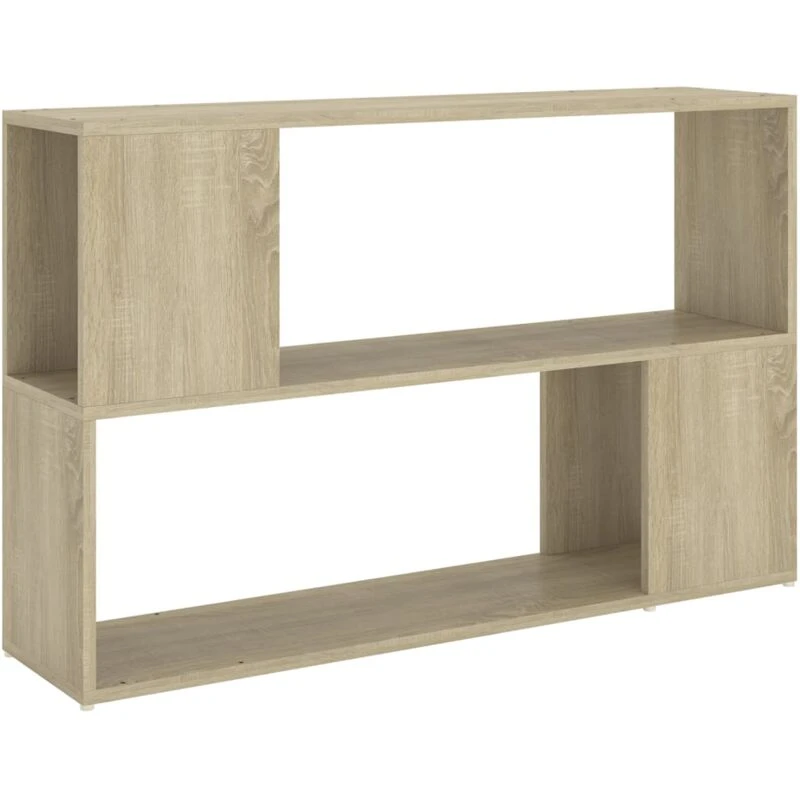 Image of VIDAXL Vidaxl - Book Cabinet Sonoma Oak 100x24x63cm Engineered Wood 8720286651292