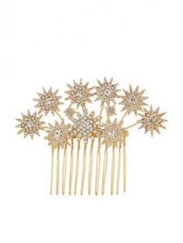 Image of Accessorize Shooting Star Statement Comb - Crystal