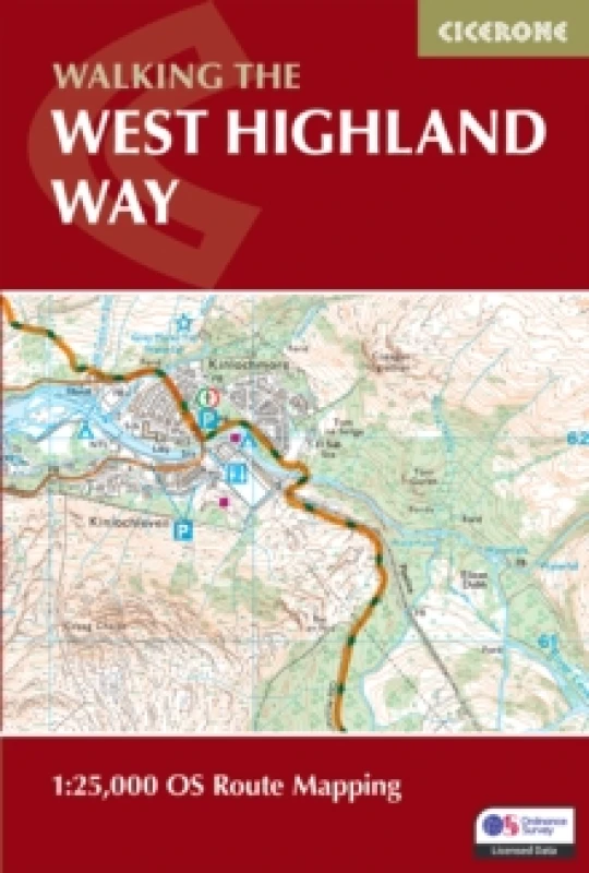 Image of West Highland Way Map Booklet : 1:25,000 OS Route Mapping Paperback / softback
