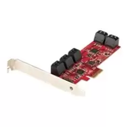 Image of StarTech.com 10-Port SATA PCIe Card - 6Gbps