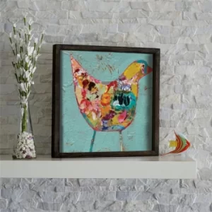 Image of KZM488 Multicolor Decorative Framed MDF Painting