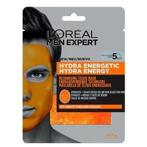 Image of LOreal Men Expert Hydra Energetic Tissue Mask x1