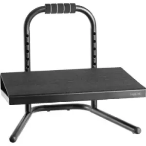 Image of LogiLink EO0007 EO0007 Footrest (W x D) 400 mm x 339mm Ergonomic, Height-adjustable, Foam-coated Black