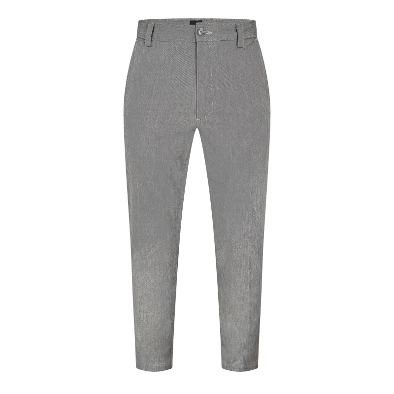 Image of Boss Boss C-Kent-Gw 10276586 01 Straight Leg Trousers Mens Silver male 30W R