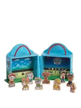 Image of Paw Patrol Wooden Carry Along, One Colour