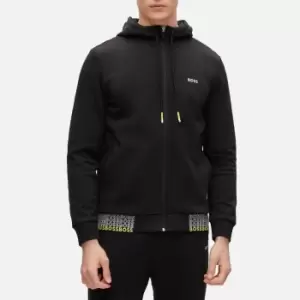 Image of BOSS Green Saggy 1 Stretch-Jersey Hoodie - L