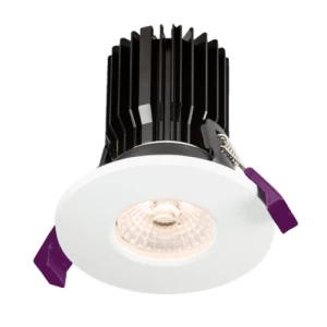 Image of KnightsBridge IP65 Fire Rated COB LED Downlight With Adjustable Colour