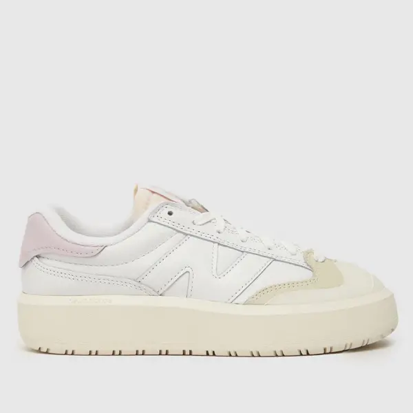 Image of New Balance ct302 trainers in white & pink White/Pink UK 7 (EU 40½)