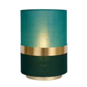 Image of Lucide Extravaganza Tusse Retro Table Lamp 15cm 1xE14 Green