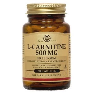 Image of Solgar L Carnitine 500 mg Tablets 30 tablets