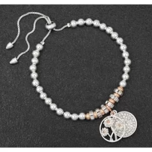 Image of Botanical Two Tone Glam Gerbera Friendship Bracelet