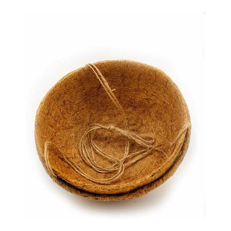 Image of Hanging Baskets - Pack of 3 - Fibre/Latex/Jute - L35 x W35cm CoirProductsCPUK35HB