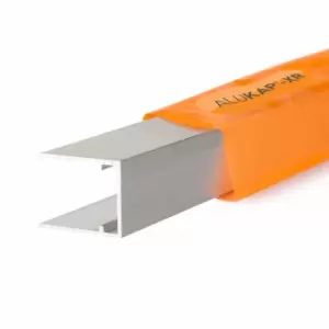 Image of Alukap-XR 16mm Aluminium C Section in MIll - 3m
