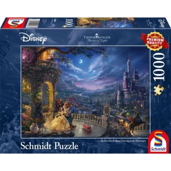 Image of Thomas Kinkade: Disney Beauty & The Beast (2021 Edition) - 1000 Pieces