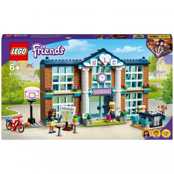 Image of LEGO Friends Heartlake City School House Building Set 41682