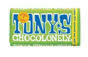 Image of Tonys Chocolonely Dark Chocolate 61% Almond Sea Salt 180g (3 minimum)