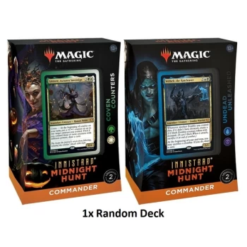 Image of Magic The Gathering: Innistrad Midnight Hunt Commander Deck - One At Random