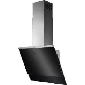 Image of AEG DVE5671HG 60cm Chimney Cooker Hood - Black / Stainless Steel