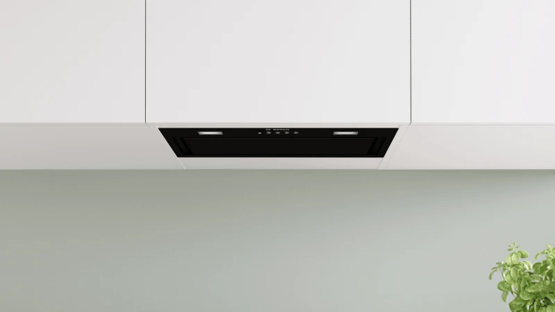 Image of Bosch Series 6 DLN56AC60B 52cm Canopy Cooker Hood - Black