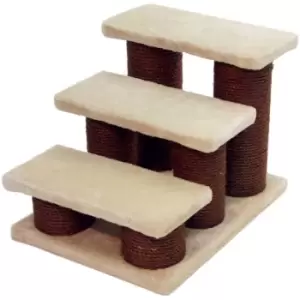 Image of Pet Steps Easy Climb 45x35x34cm Brown 82410 Kerbl Brown