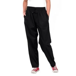 Image of Click Workwear Chefs Trousers M Black Ref CCCTBLM Up to 3 Day Leadtime