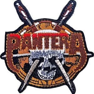 Image of Pantera - Skull Knives Standard Patch